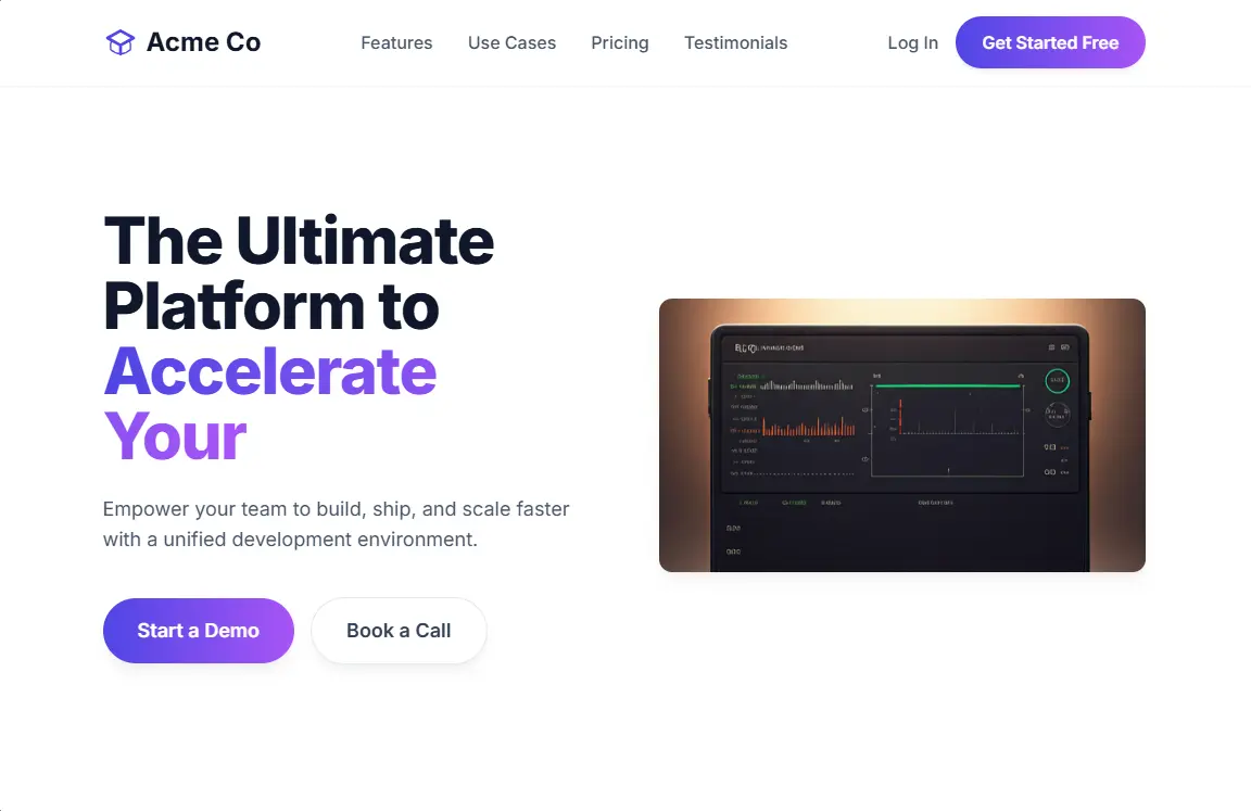 Demo 2 Static Screenshot
